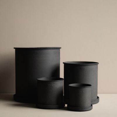 DBKD Plant Pot large 2-set Svart