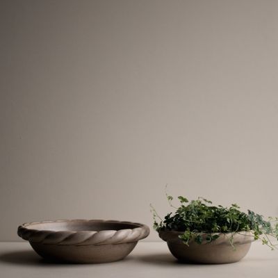 DBKD Twine Plate large Beige