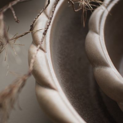 DBKD Twine Plate large Beige