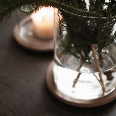 DBKD Terra Glass Candle large Brun