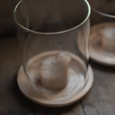 DBKD Terra Glass Candle large sand