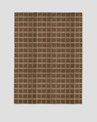 Jakobsdals Deco Check Matta 200x300 cm Konjak