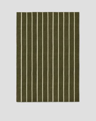 Jakobsdals Deco Stripe Matta 200x300 cm Mossa
