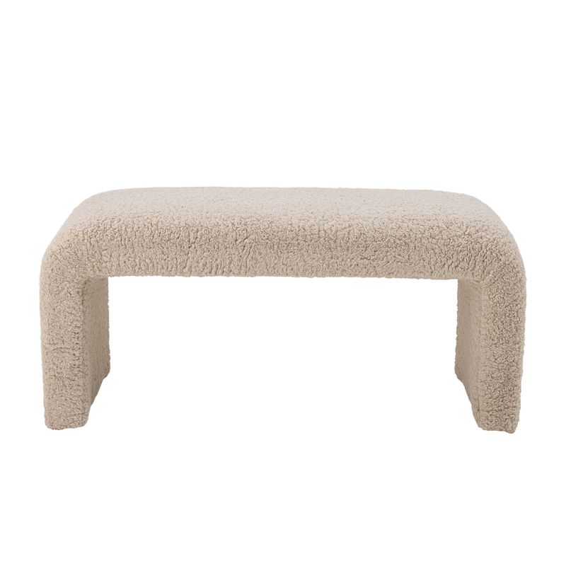 Bänk Natur Polyester Bobbie | Bloomingville