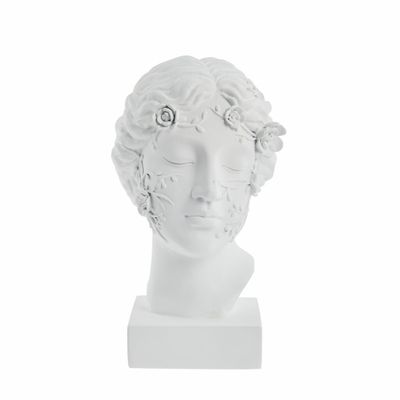 Lene Bjerre Sielle Dekoration Vit Polyresin H31 cm