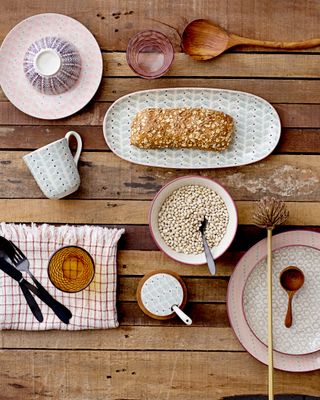 Skål Lila Stengods Maya 3-pack | Bloomingville