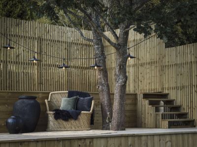 PR Home Flex Outdoor Ljusslinga Inkl 5st 29 cm Lamina Svart