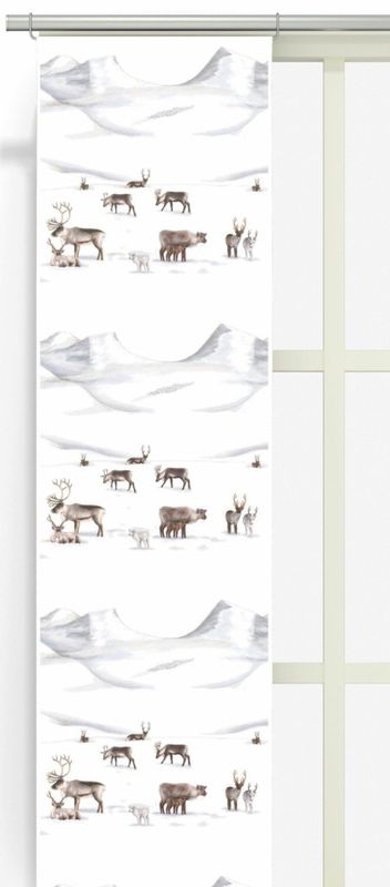 Renfjället offwhite panellängd 2 pack Arvidssons Textil