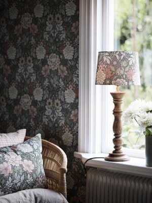 Lodge Lampfot Aged Brown 46cm Rustik brun | PR Home