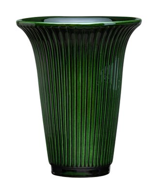 Bergs Potter Daisy GLAZED Vas Smaragdgrön, H 25 cm