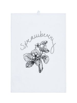 Strawberry Kökshanduk Svart 47x70cm | Svanefors