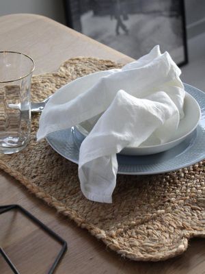 Svanefors Rydal Tablett 2-pack Jute 33x48 cm