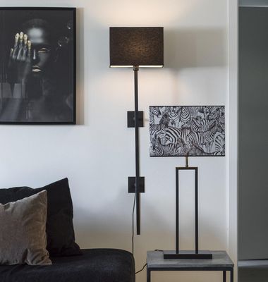 Rod Vägglampa Svart 108cm | PR Home