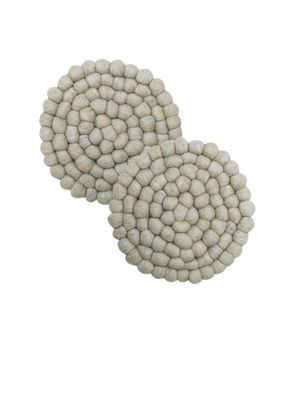 Svanefors Nisha Underlägg 2-pack Offwhite 20 cm