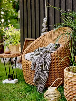 Soffbord Brun Polyrotting Roccas | Bloomingville