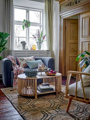 Soffa Blå Återvunnen polyester | Bloomingville Creative