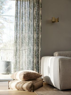 Svanefors Tilly Gardin 2-pack Mossa 135x270 cm