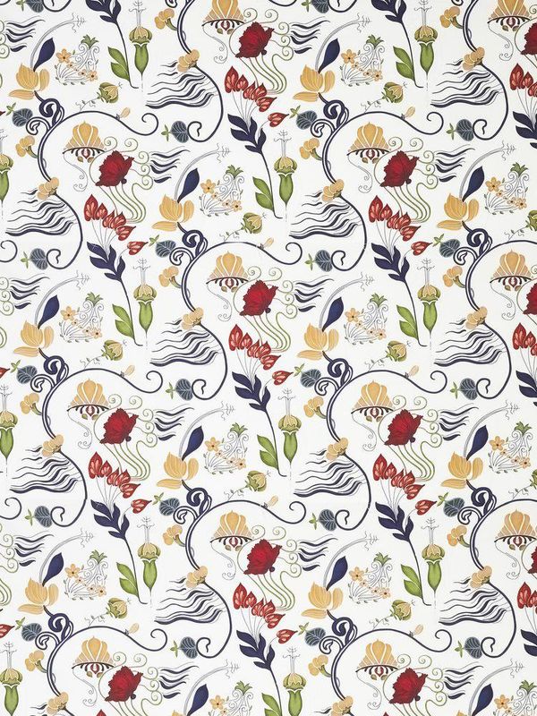 Svanefors José Gardin Blå 135x240 cm