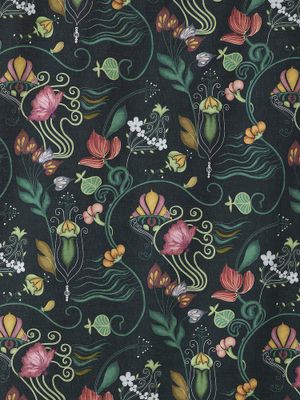 Svanefors José Gardin Svart 135x240 cm