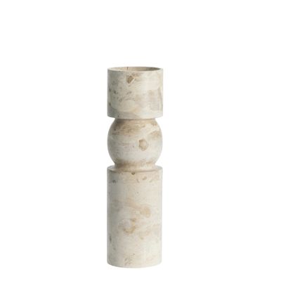Lene Bjerre Ellia Ljusstake Linne Marmor H30 cm