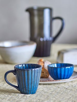 Mugg Blå Stengods Latina | Bloomingville