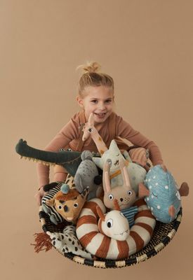 Mjukisdjur Karamell Bomull. Återvunnen polyesterfyllning OYOY MINI