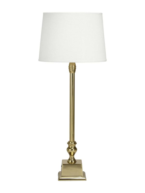 Linné Bordslampa med lampskärm 62cm Offwhite | PR Home
