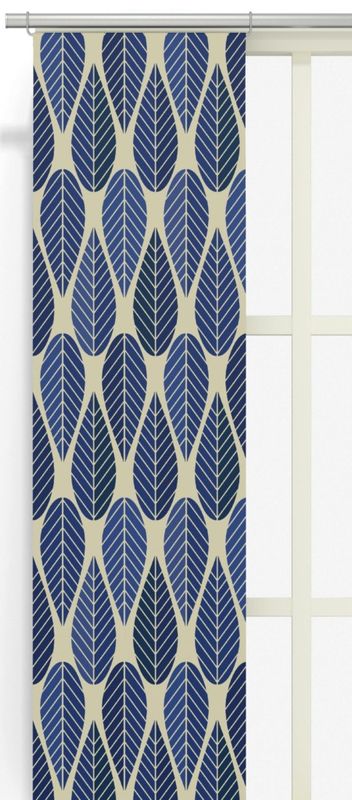 Blader (culla) blå panellängd 2 pack Arvidssons Textil