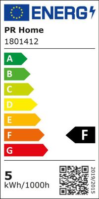PR Home LED 3-step mem G45 klar E14 45mm