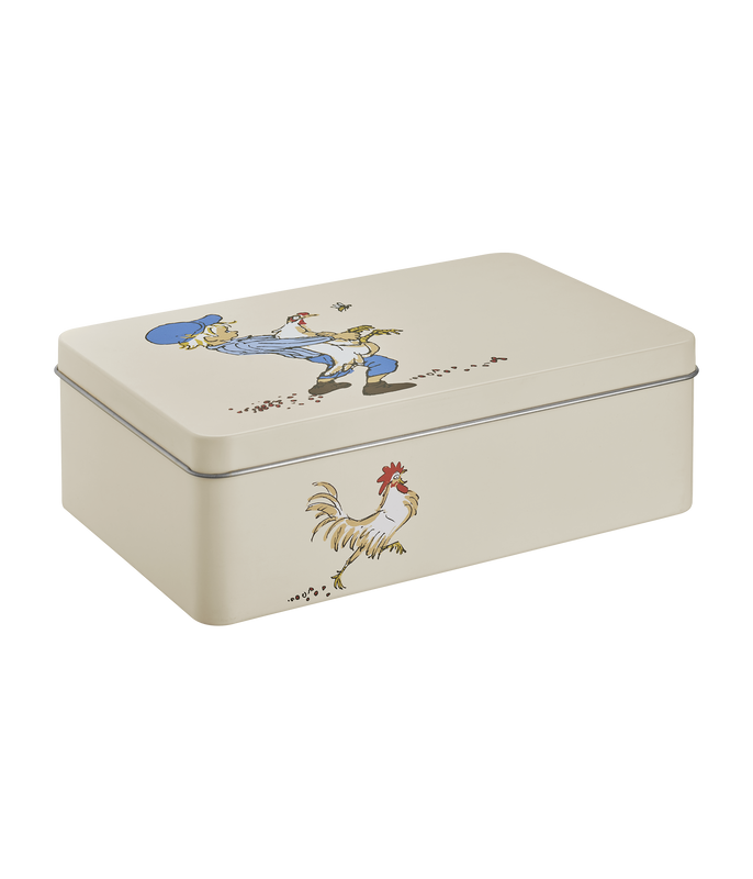 Muurla Emil Plåtburk Cluck Cluck 18x12x6 cm