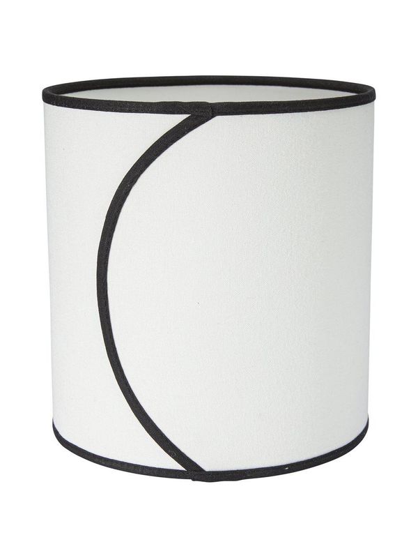 PR Home Celyn Ava lampskärm Offwhite/svart 25cm