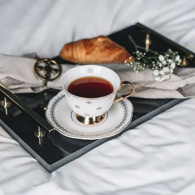 Hilke Collection Kopp med fat - Anima Gemella 1