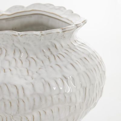 Lene Bjerre Marlia Vas Vit Keramik H24.5 cm