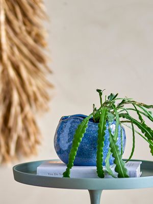 Kruka Blå Stengods Pennie | Bloomingville