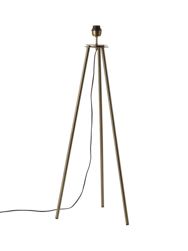 Base golv tripod Antikmässing 105cm | PR Home