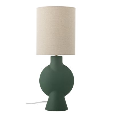 Sergio Table lamp Grön Stengods Ø21cm Bloomingville