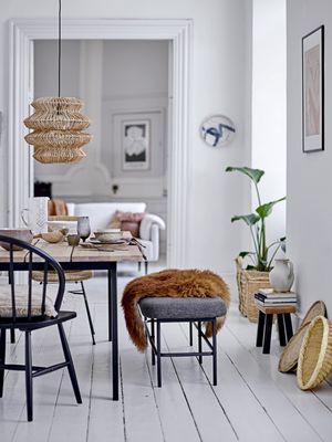 Abo Skinn Brun Lammskinn L90cm Bloomingville