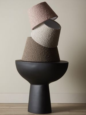 PR Home Hanna Lampskärm Bouclé Rosa 19cm