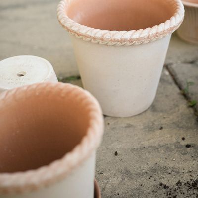 Bergs Potter Emilia RAW Kruka Med Fat Rosa, Ø 30 cm
