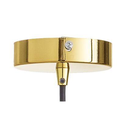 Bloomingville Adar Pendellampa, Grön, Glas Ø22xH20 cm