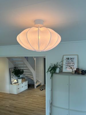 PR Home Rosa taklampa 60cm Vit metall takkopp