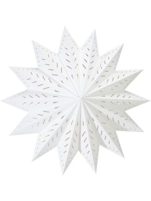 PR Home Alfa Julstjärna Vit 60cm