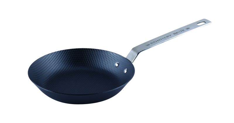 Carbon Stekpanna, Präglat Kolstål Ø20 cm Ronneby Bruk