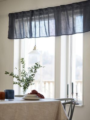 Svanefors Cecil Kappa Blå 47x250 cm