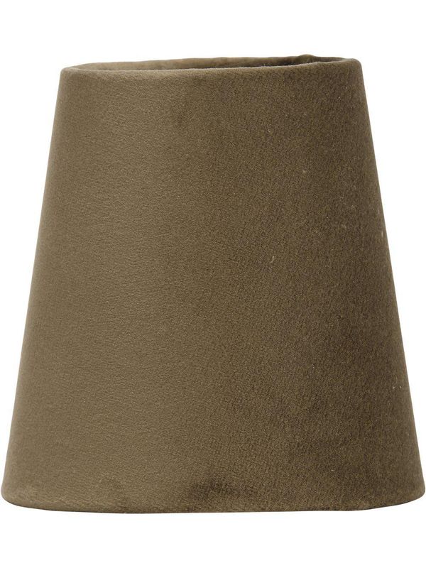 PR Home Queen Lampskärm Sammet Brun 12cm