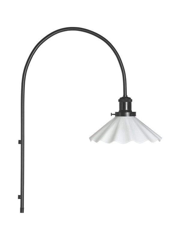 PR Home August Vägglampa Opal Veckad 25cm