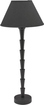 Chloe Lampfot Matt Svart 48cm | PR Home