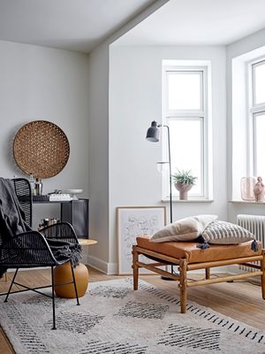 Pall Natur Läder Aysia | Bloomingville