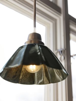 PR Home Ester Fönsterlampa Mörkgrön 17cm