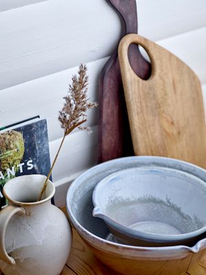 Bakskål Natur Stengods Evora | Bloomingville